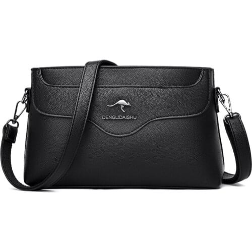 Luxury Handbags Women Crossbody Bags Designer Vintage Shoulder Bag PU Leather Messenger Shopper Bags Pack Purse Tote