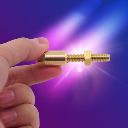 1 Set Mind Screw New Nut Off Bolt Screw Close-Up Magic Trick Micro Psychic Super Ultimate Rotating Magic Props Prank Classic Toy