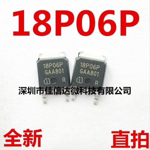 100% New Original 5pcs/lot High Quality SPD18P06PG 18P06P MOS 18A 60V TO-252