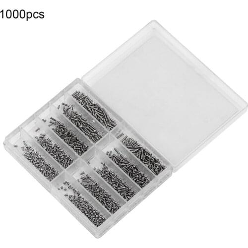 1000Pcs/set Tiny Assortment For Clock Watch Eye Glasses Screws Repair Kit Tool watch for parts Repair Kit Tools Kit