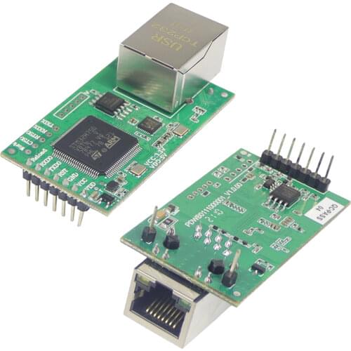 USR-TCP232-E2 Pin Type Serial UART TTL to LAN Ethernet Module---2 Serial Ports