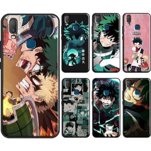 Boku no hero Academia Izuku Midoriya Deku Phone Case For Vivo Y1S Y11 2019 Y12 Y15 Y17 Y19 Y20 Y30 Y50 Y91C V17 Neo V20 SE Cover