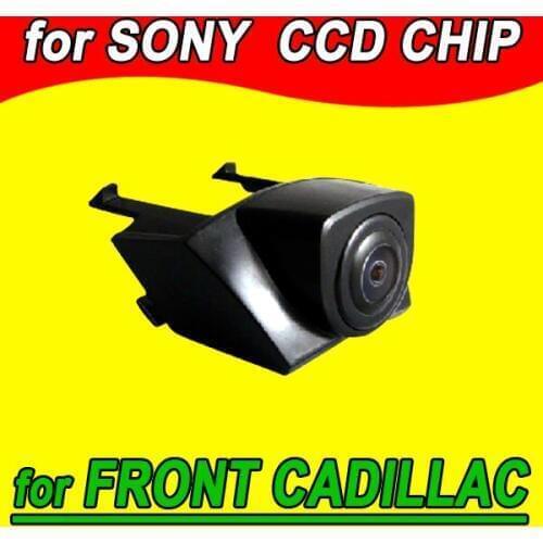 Color CCD Vehicle logo Front view camera for Cadillac SRX 2012 NTSC PAL ( Optional)