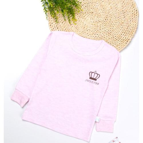 Kids Autumn Long Sleeved Cotton Underwear Youth Girls Cotton Sleepwear Pajamas Underwear Toddler Underwear Boys Kids Inderwear