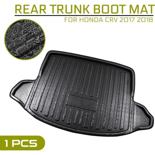 For Honda CRV 2017 2018 Car Floor Mat Carpet Rear Trunk Anti-mud Cover