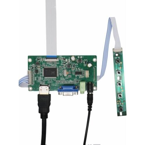 For N156HCG-EN1/GQ1/GT1 N156HCE-EAA/GA2/EBA/GN1/EN2 LCD Screen Display Controller HDMI VGA Audio EDP Driver Control Board