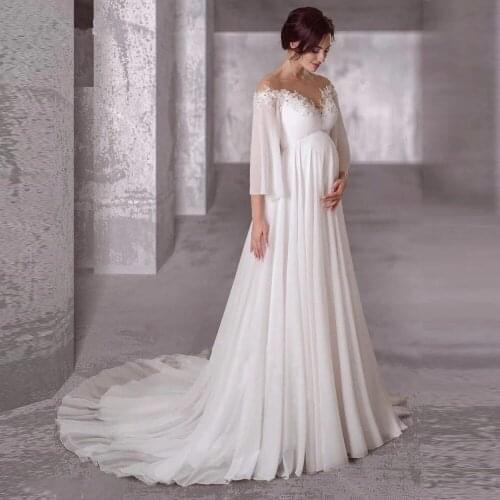 HVVLF Chiffon Wedding Dresses
