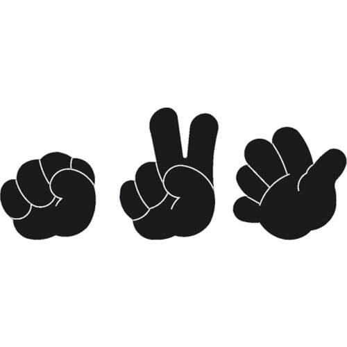 Finger-Guessing Game,3D Design Cookie Cutter,Rock-Paper-Scissors,Sushi And Fruits Cake Decorating Tools