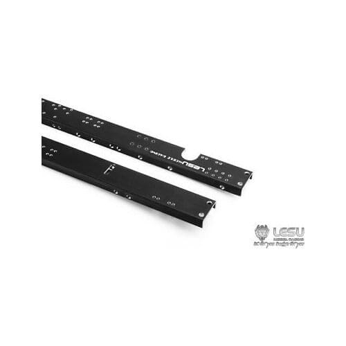 LESU CNC Metal Chassis Rail Set for 1/14 RC 6*4 HN700 Flatbed Truck Model TH02365
