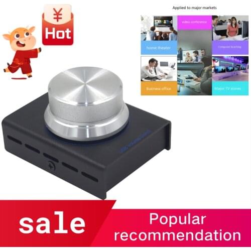 Hot 3C-Usb Volume Control, Lossless Pc Computer Speaker Audio Volume Controller Knob, Adjuster Digital Control With One Key Mute