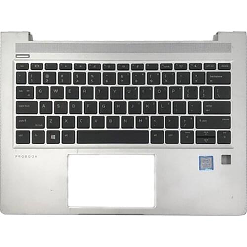 New Palmrest CASE WITH Backlit keyboard for HP ProBook 13 430 G6 L44547-001 L40740-001 L44548-001
