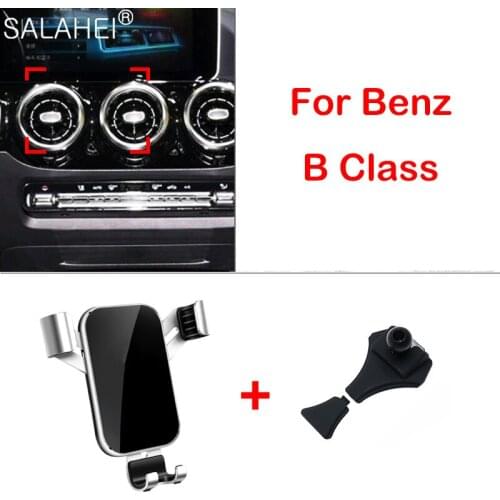 Premium New Car Phone Holder For Mercedes Benz B Class W246 W242 B180 B200 B250 2012-2019 Air outlet Snap-type GPS Bracket Stand