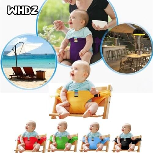 Baby Dining Chair Safety Belt Portable Seat Lunch Chair Seat Stretch Wrap Feeding Chair Harness baby Booster Seat