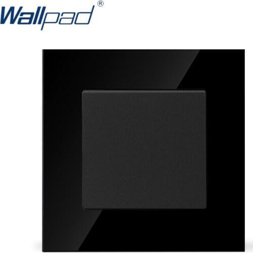 Wallpad Luxury 1 Gang Intermediate High-End Crystal Glass UK 110-250V Push Button Switch ,Free Shipping