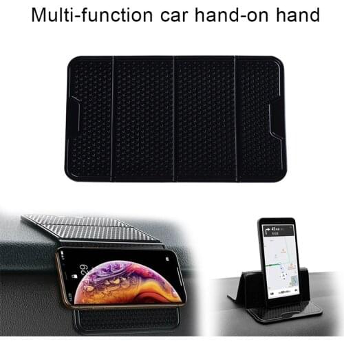 Foldable Non-Slip Car Phone Holder Pad Stand Dashboard Sticky Mat Heat Resistant NK-Shopping