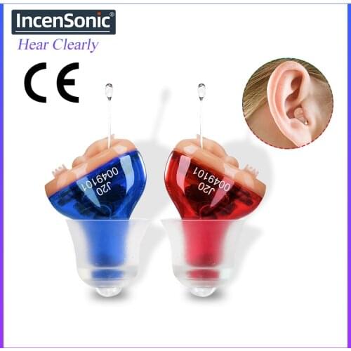 Hearing Aids Audifonos for Deafness Adjustable Micro Wireless J20 Mini Invisible Hearing Aid Ear Sound Amplifier