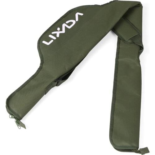 Lixada Carp Fishing Bag 55 Inch Fishing Rod Bag Portable Folding Fishing Pole Tackle Protective Cover Case Storage Bag