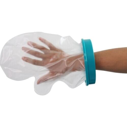 1pc Left And Right Hand General Waterproof Protector Water Proof Gloves Wound Fracture Hand Arm Cover Adult Children Shower Tool