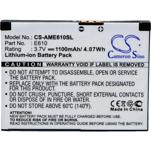 Cameron sino battery for AMOI E610，E610