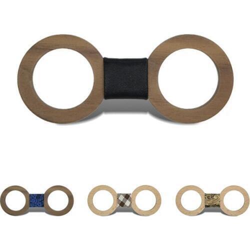 Free Shipping New male mens fashion casual men dress wedding Korean groom wedding wood bow tie DIY glasses models