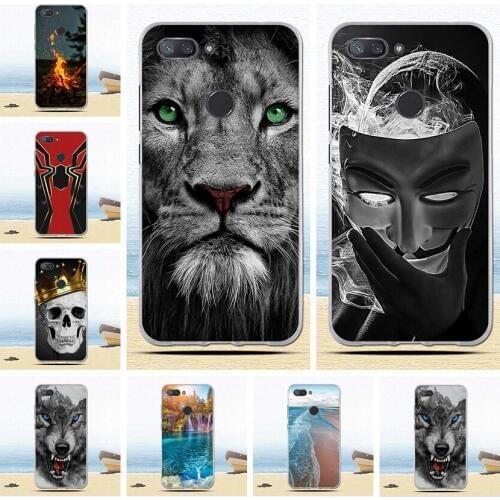 Case For Xiaomi Mi 8 Lite/Mi 8 Youth (Mi 8X) Cool Animal Printed Case Soft TPU Cover For Xiaomi 8Lite Mi8 Youth Mi 8Youth Cases