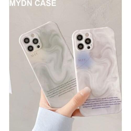 Oil Painted Pattern Coque for Iphone Xr Xs Max X 11 12 Pro Max Mini Soft Silicon Cases for Iphoen 12 8 7 Plus SE 2020 Back Cover