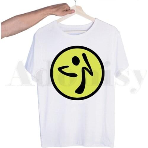 Zumba Dance Graphic Fitness Tshirts Men Fashion Summer T-shirts Tshirt Top Tees Streetwear Harajuku Funny