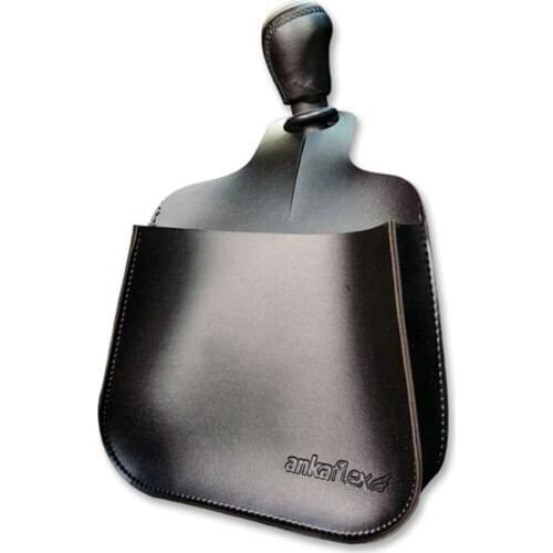 Ankaflex Car Interior Regulator Leather Shift Knob Organizer, Glasses, Phone, Key Holder Bag