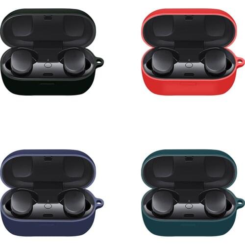 Washable Silicone Protective Cover Shell Anti-fall Earphone Case for Bose FOR Quiet Comfort Earbuds Bluetooth Earphone