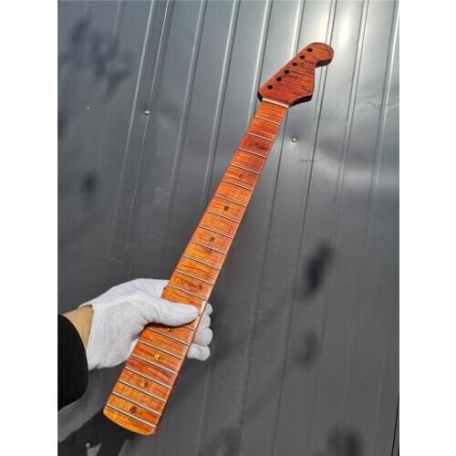 New Electric guitar neck 21 fret 25.5'' maple made and maple Guitar Fretboard #52