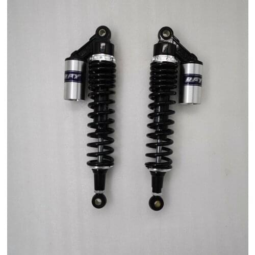 New 8mm spring 370mm/375mm/380mm motorcycle shock absorber for yamaha XT500 TT500 honda Kawasaki Suzuki RM370 RM125 DR370 black