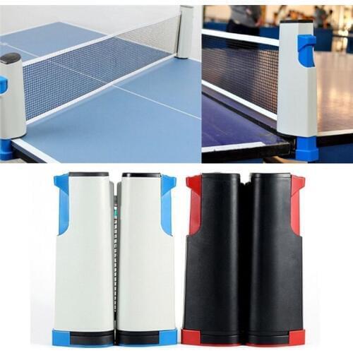 Telescopic TableTennis Net TableTennis Table Grid Plastic Sturdy Portable Retractable Adjustable Net Rack Suitable For Any Table