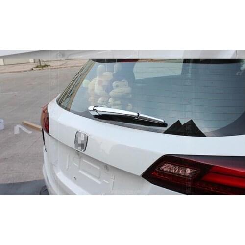 Yimaautotrims Auto Accessory Rear Windshield Window Windscreen Rain Wiper Cover Trim Fit For Honda Vezel HRV 2014 2015
