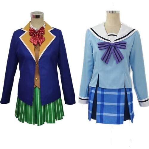 Happy Sugar Life Cosplay Costume Anime Cosplay Koube Shio Cosplay Women Costume Girls School Uniforms Sailor Suits
