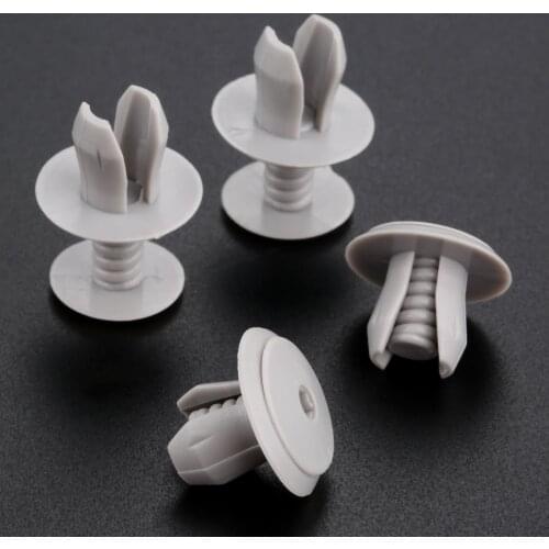 100Pcs Auto Fasteners Grey Trim Panel Lining Clips Fit For V W Volk swagen T4 T5 Transporter Eurovan Dark In Stock