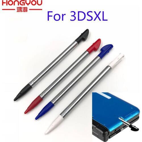 120Pcs Replacement Stylus For 3DS XL LL Touch Screen Pen Metal Retractable Stylus Touch Pen For Nintendo 3DS XL