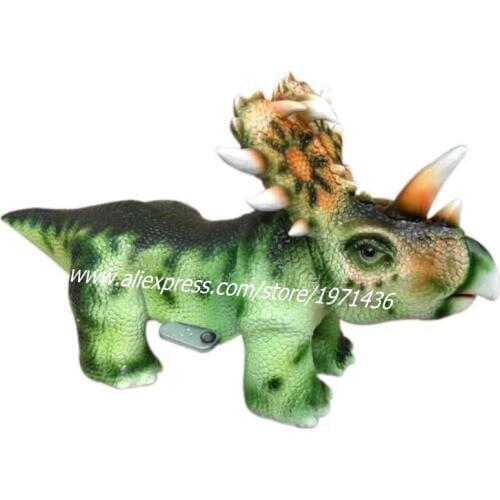 2018 New Design Outdoor Playground Funny Coin Operated Dinosaur Scooters Walking Kids Rides