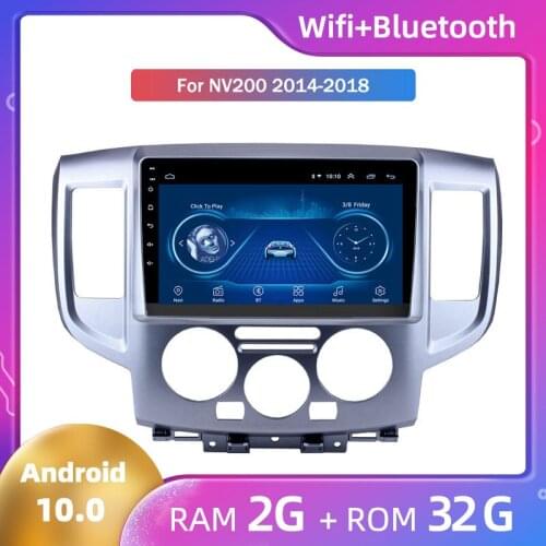 Android 10 2G+32G for Nissan NV200 2014 2015 2016 2017 2018 Android GPS Large Screen Intelligent All-in-One Navigation Machine
