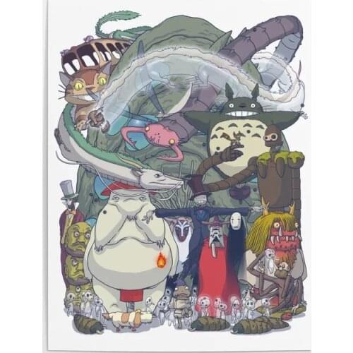 Home Decor Canvas Monsters of the King Prints Painting Poster Wall Art Anime For Bedside Background Modular Pictures No Frame