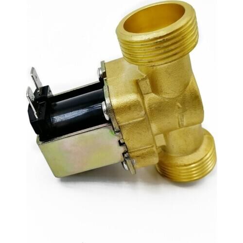 G3/4" G1/2'' Brass electric solenoid valve N/C 12v 24v 220v G3/4'' Water Air Inlet Flow Switch for solar water heater valve