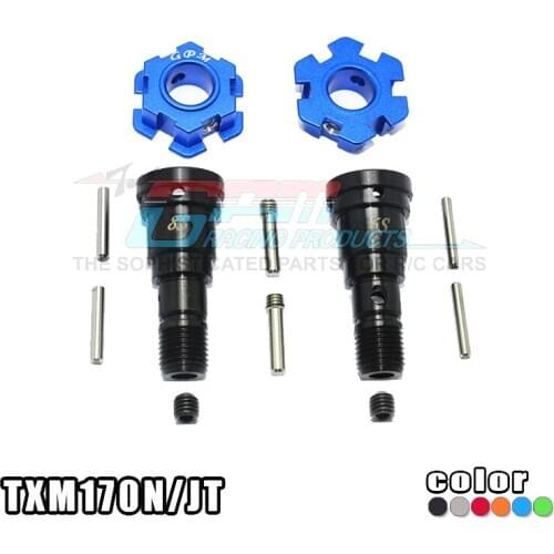 GPM For TRAXXAS X-MAXX 1/5 6S/8S with 45# steel universal joint head + aluminum alloy hexagonal adapter-set