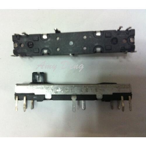 20pcs/lot Instrument with straight slide potentiometer 4.5 cm single joint 10KB shaft plasc long 5MM