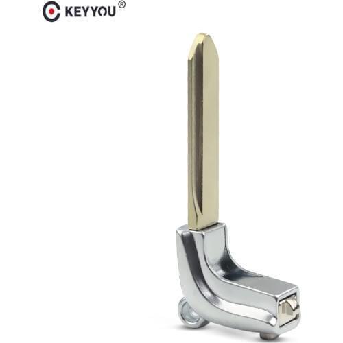 KEYYOU Smart Emergency Smart Car key blade For BYD FO F3 G3 L3 S6 M6 G6 E6 S7 sirui Surui Remote Key Small Key Blade
