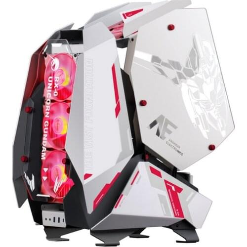 IPASON Gaming Computer PC AMD Raptor R9 5900X/5950X RX6800XT/RX6900XT Up To Joint Computer host Rog Water Cooling Gaming Desktop