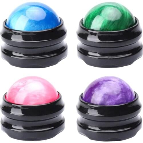 Massage Roller Ball Massager Body Therapy Foot Back Waist Hip Relaxer Stress Release Muscle Relaxation