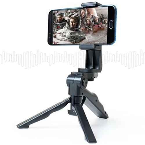 Mini Phone Tripod Tabletop Smartphone Mount Clip Holder Stand Ballhead for iPhone X/8/7 Plus Huawei Xiaomi