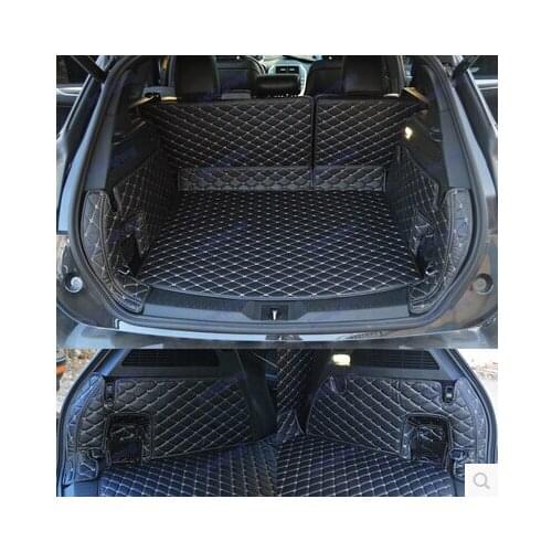 Wholy Covered Non Slip No Odor Special Car Trunk Mats for Lincoln MKC Waterproof Wear-resisting Boot Carpets