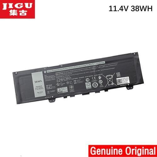 JIGU Original Laptop Battery F62GO RPJC3 For Dell For Inspiron 13 7373 For Vostro 5370 For Inspiron 5370 7373 11.4V 38WH