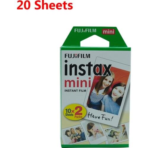 Fujifilm instax mini Film 10-20 Sheets Fuji 11 9 8 films white Edge films for instant mini 9 8 7s 25 50s 9 90 specially designed