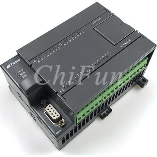 PLC industrial control board FX1N 32MT 4 way 100K pulse output 16 input 16 Transistor output supports HMI